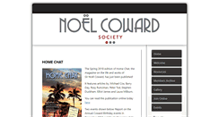 Desktop Screenshot of noelcoward.net