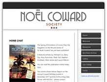 Tablet Screenshot of noelcoward.net